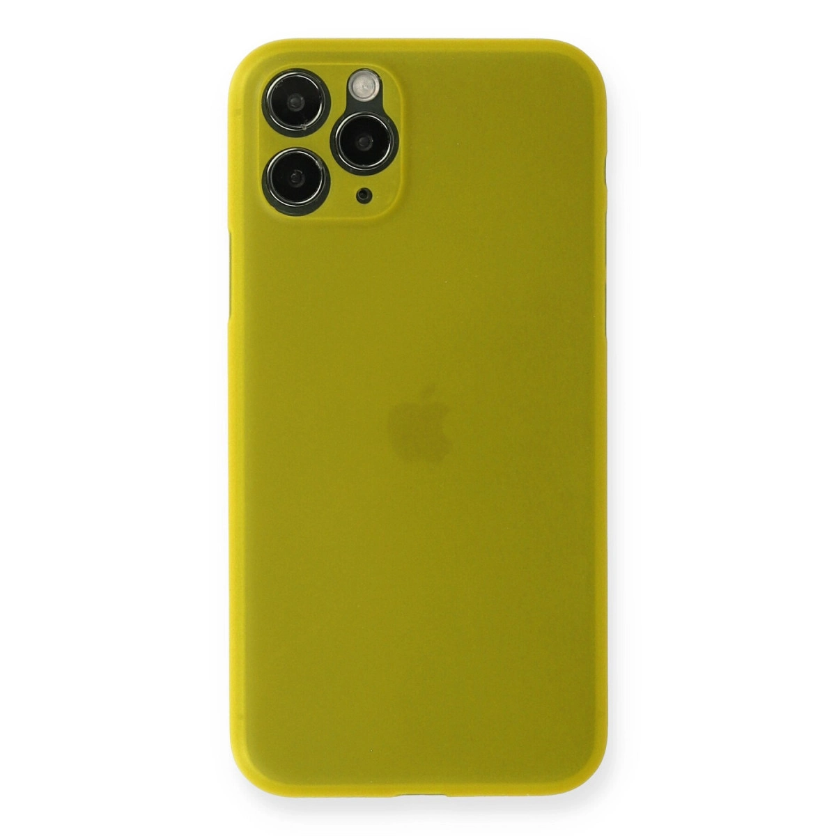 İphone 11 Pro Kılıf Pp Ultra İnce Kapak - Sarı