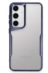 Newface Samsung Galaxy S24 Kılıf Boyi Silikon Kapak - Lacivert
