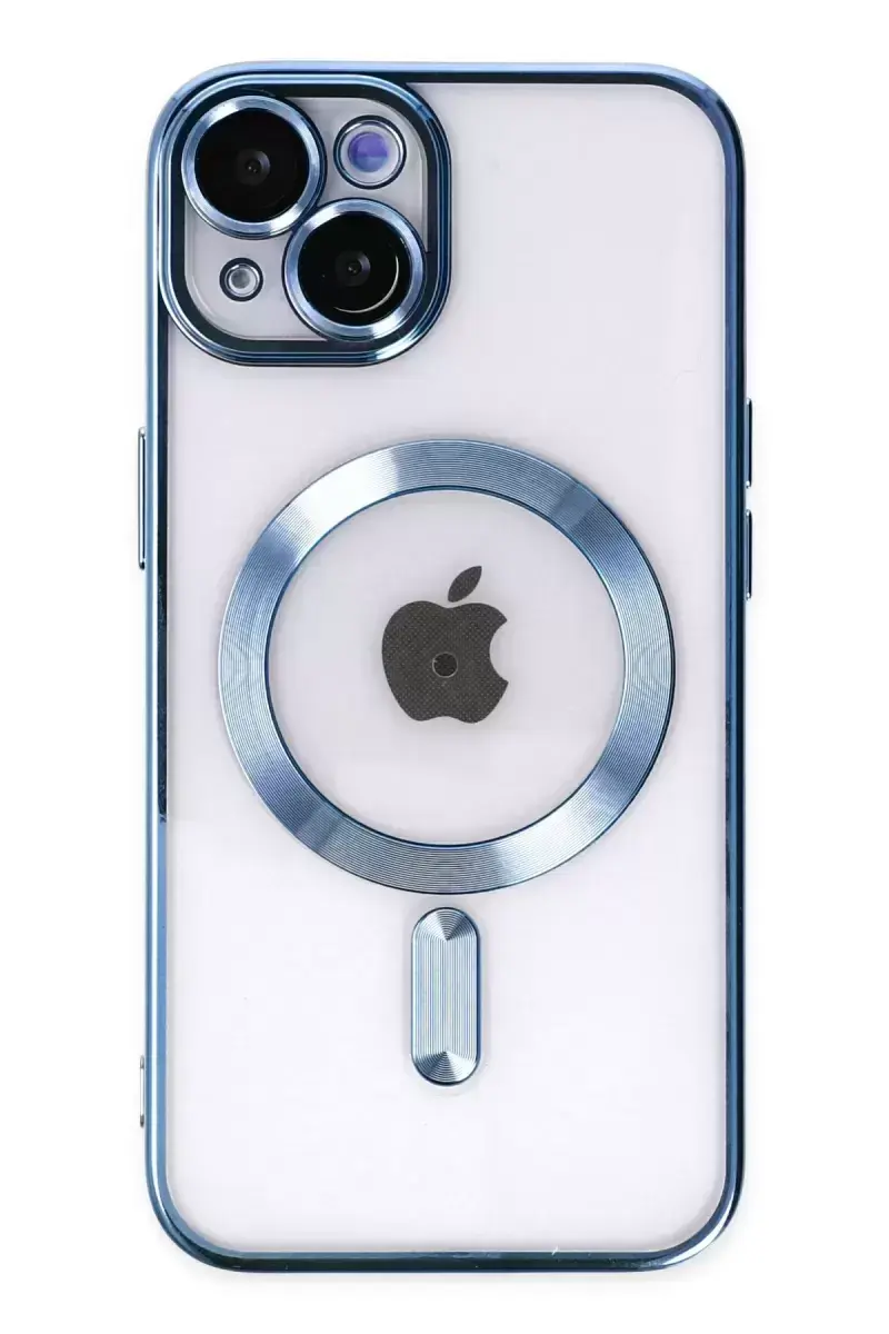 Newface Apple İphone 14 Plus Kılıf Kross Magneticsafe Kapak - Sierra Blue