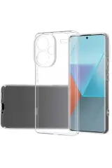 Newface Xiaomi Redmi Note 13 Pro Plus Kılıf Lüx Şeffaf Silikon