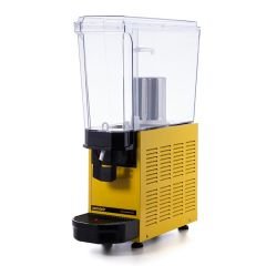 Klasik Mono Soğuk İçecek Dispenseri, 20 L, Fıskiyeli, Sarı