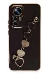 Newface Xiaomi Mi 12t Pro Kılıf Esila Silikon - Siyah