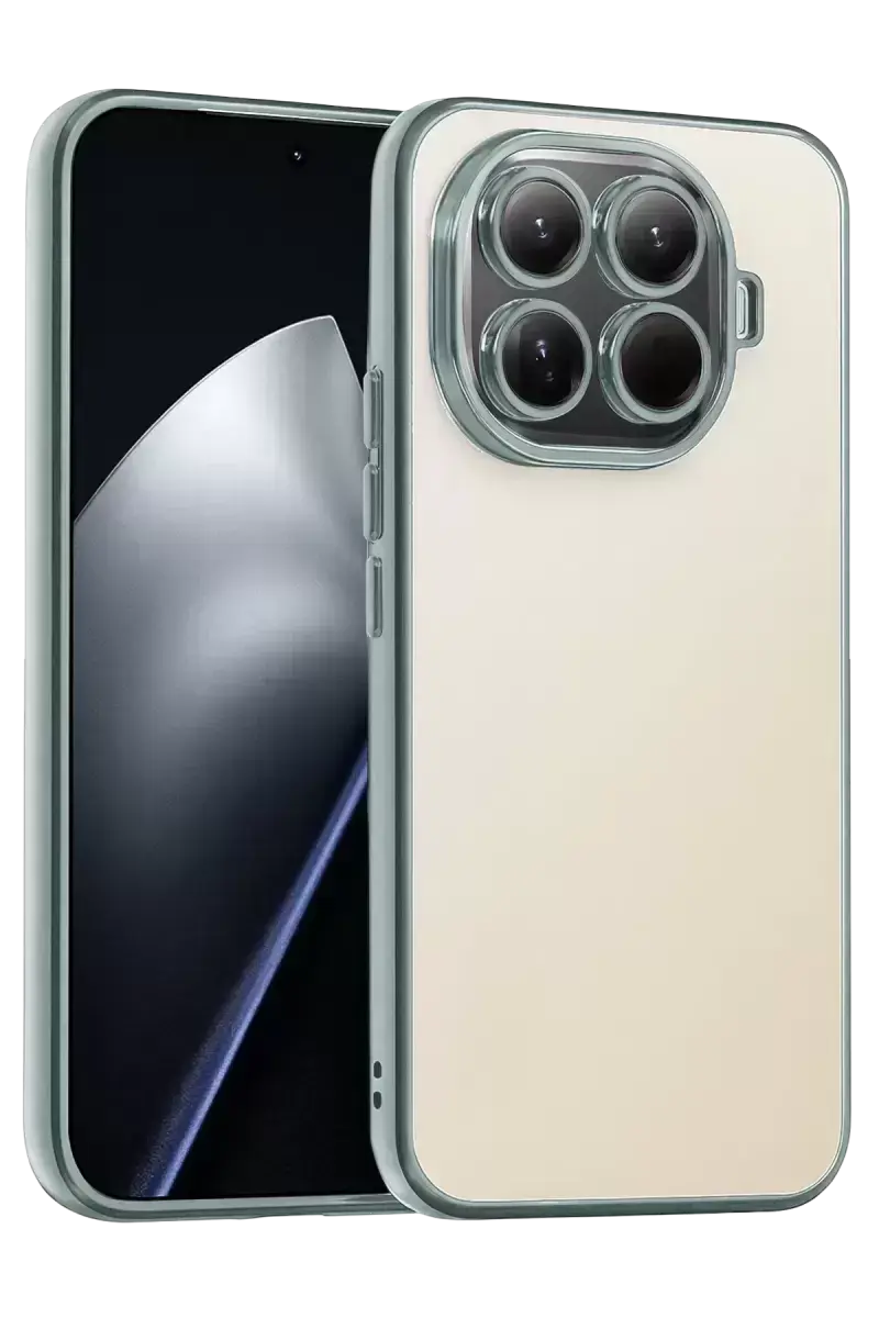 Newface Xiaomi Mi 15t Pro Razer Lensli Silikon - Gümüş