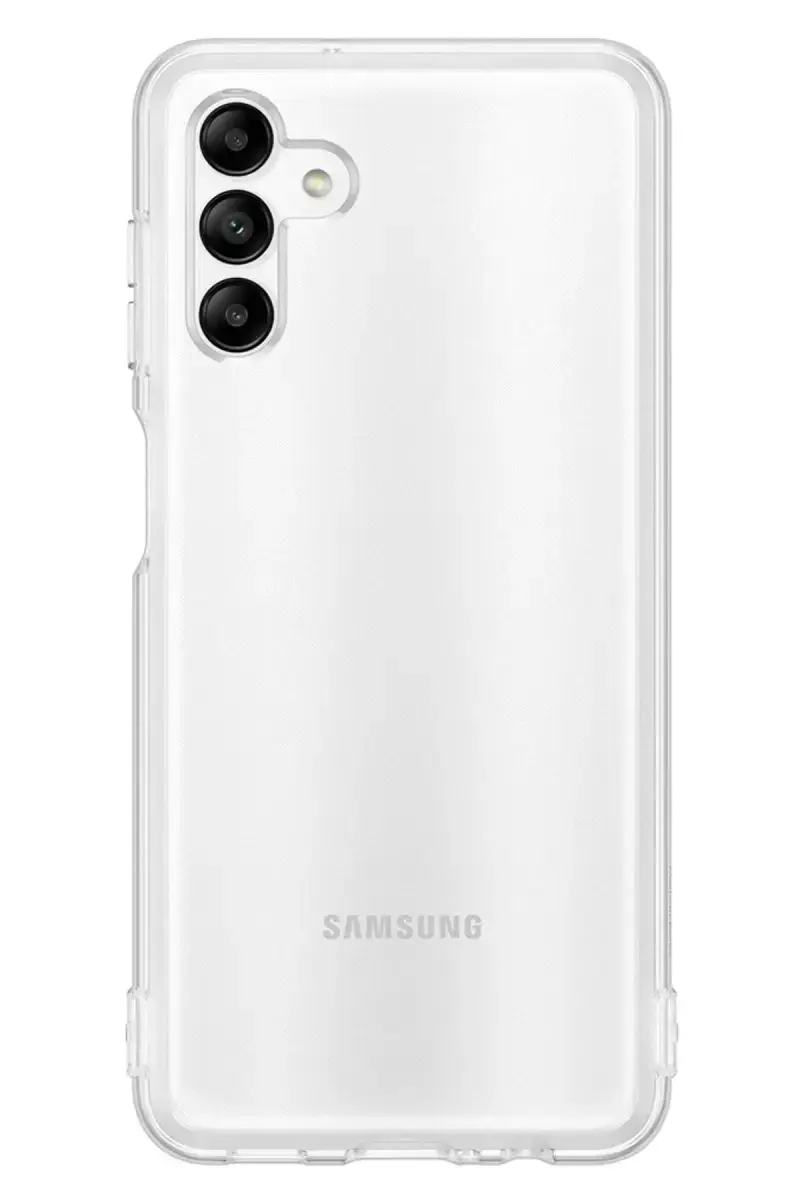 Newface Samsung Galaxy A04s Kılıf Lüx Şeffaf Silikon