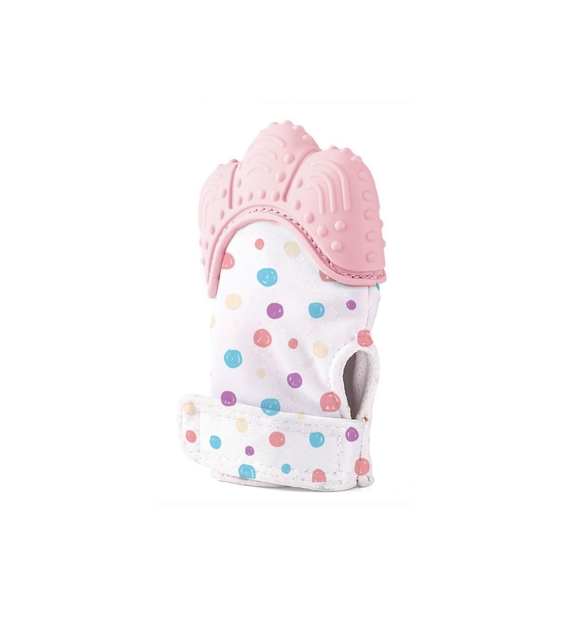 Babyjem Diş Kaşıyıcı Eldiven Pembe