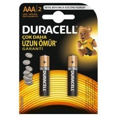 AAA İnce Kalem Pil - 1.5 Volt - 2 Adet