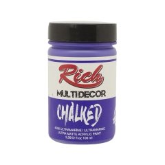Multidecor Chalked Akrilik Boya - 100cc - Ultramarine - N:4556