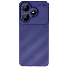 Xiaomi Redmi 13 4g Kılıf Auto Focus Karbon Kapak - Lacivert