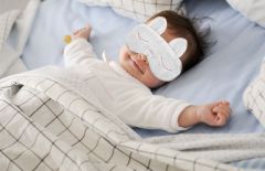 Babyjem Bebek Uyku Maskesi Ekru