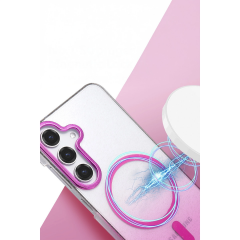 Samsung Galaxy S25 Glossy Magsafe Kapak - Çöl Titanyum