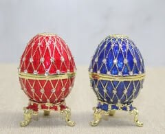 Swarovski Taşlı Yumurta - Model 3