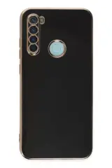 Newface Xiaomi Redmi Note 8 Kılıf Volet Silikon - Siyah