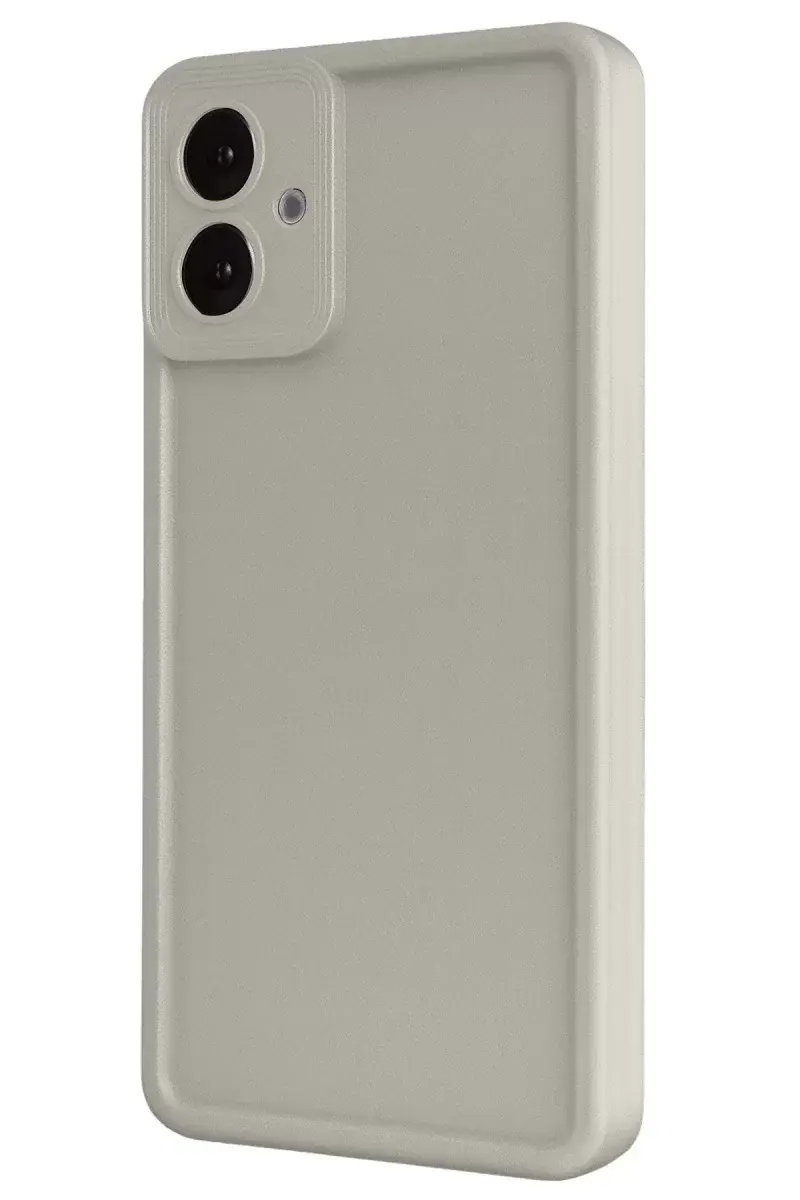 Newface Samsung Galaxy A07 4g Viera Silikon - Krem