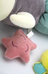Babyjem Uyku Arkadaşı Oyuncaklı Tırtıl - Pembe