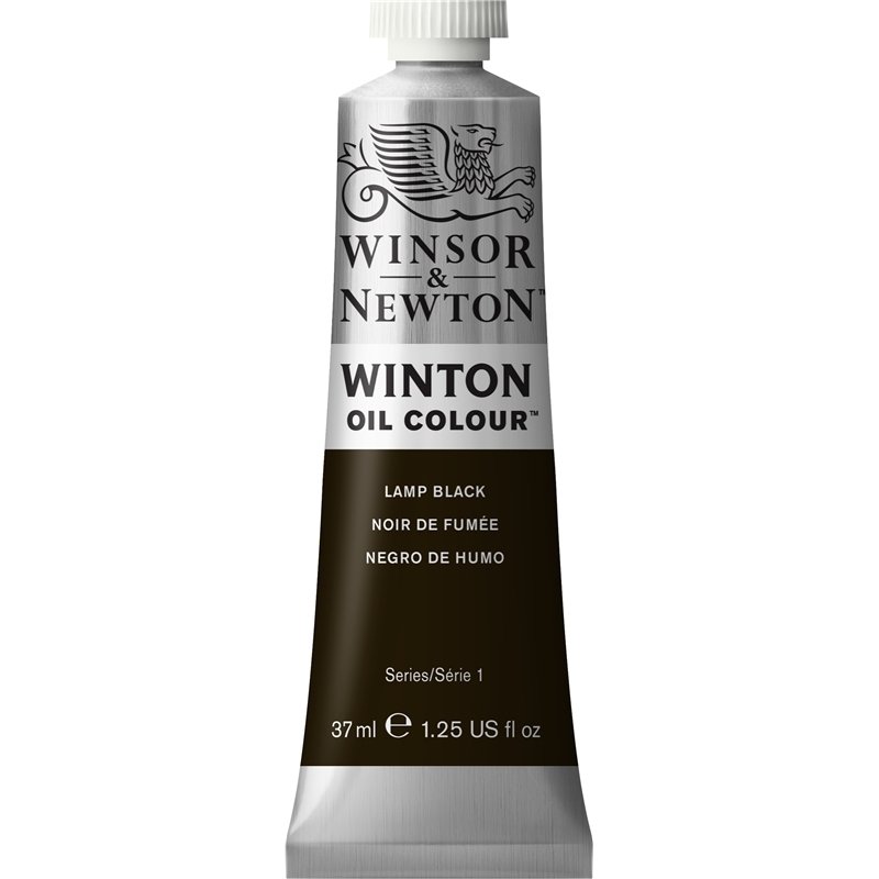 Winton Yağlı Boya 37ML S:25 Lamp Black
