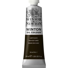 Winton Yağlı Boya 37ML S:25 Lamp Black