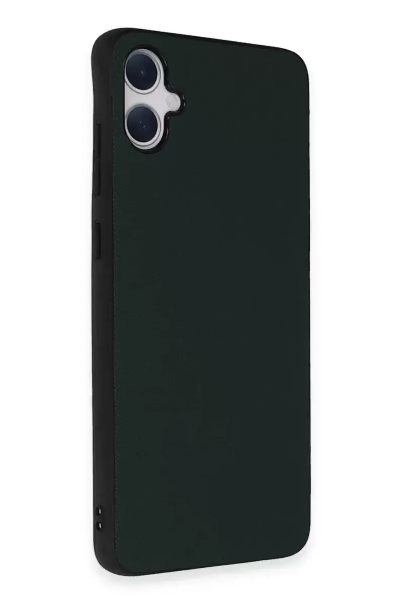 Newface Samsung Galaxy A05 Kılıf Taft Kapak - Koyu Yeşil