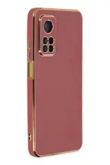 Newface Xiaomi Mi 10t Kılıf Volet Silikon - Kırmızı