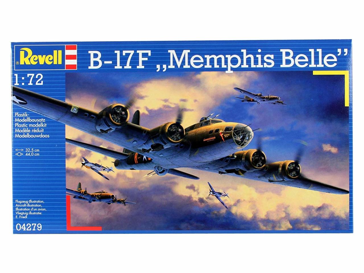 Maket ASKERI UCAK 1/72 N:04279 B-17F MEMPHIS BELLE