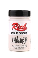 Multidecor Chalked Akrilik Boya - 100cc - Paris Gri - N:4574