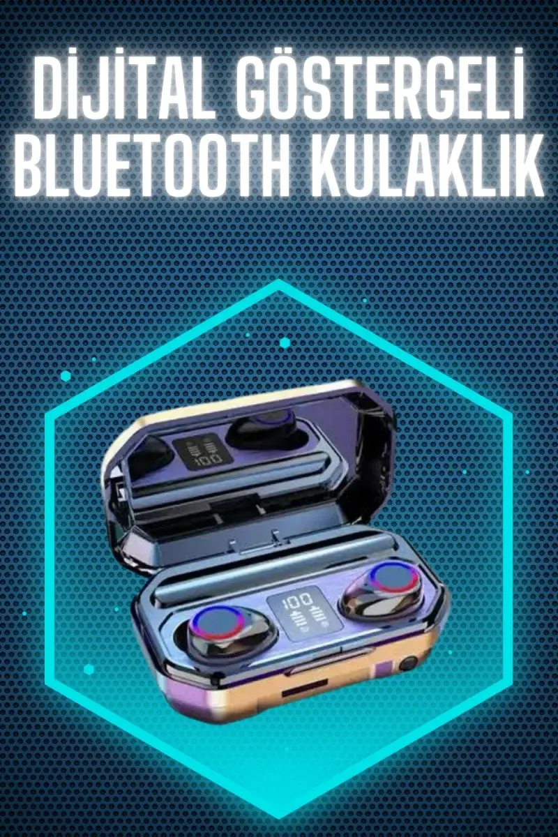 Bluetooth Kulaklık Android Ve İos Uyumlu Anc Özellikli Dijital Şarj Göstergeli
