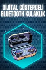 Bluetooth Kulaklık Android Ve İos Uyumlu Anc Özellikli Dijital Şarj Göstergeli