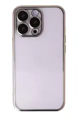Newface İphone 14 Pro Kılıf Razer Lensli Silikon - Gold