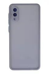 Newface Samsung Galaxy A02 Kılıf Montreal Silikon Kapak - Gri