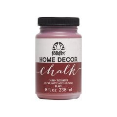 Folkart Chalk - Home Decor 236ml Tuscan Red