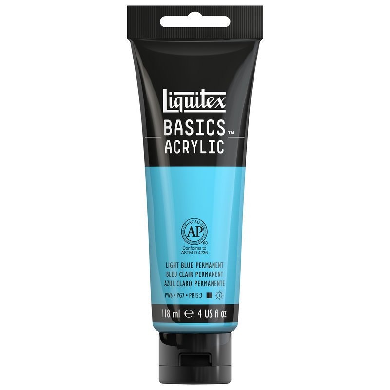 Basics Akrilik 118ml - Light Blue Permanent N:770