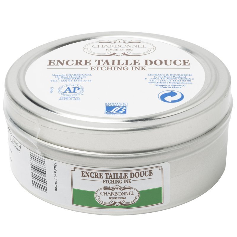 Charbonnel Gravür Boyası - Permanent Green - 200ml