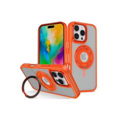 Joko  İphone 16 Pro Banza Magsafe Standlı Kapak - Turuncu