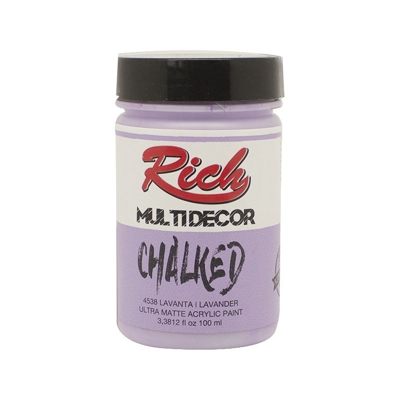 Multidecor Chalked Akrilik Boya - 100cc - Lavanta - N:4538