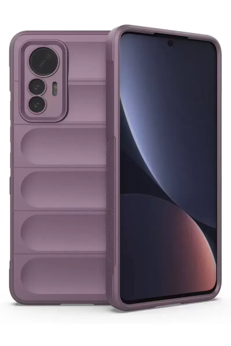Newface Xiaomi Mi 12 Lite Kılıf Optimum Silikon - Mor
