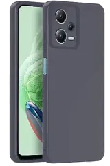 Newface Xiaomi Redmi Note 12 Pro 5g Kılıf Nano İçi Kadife Silikon - Gri