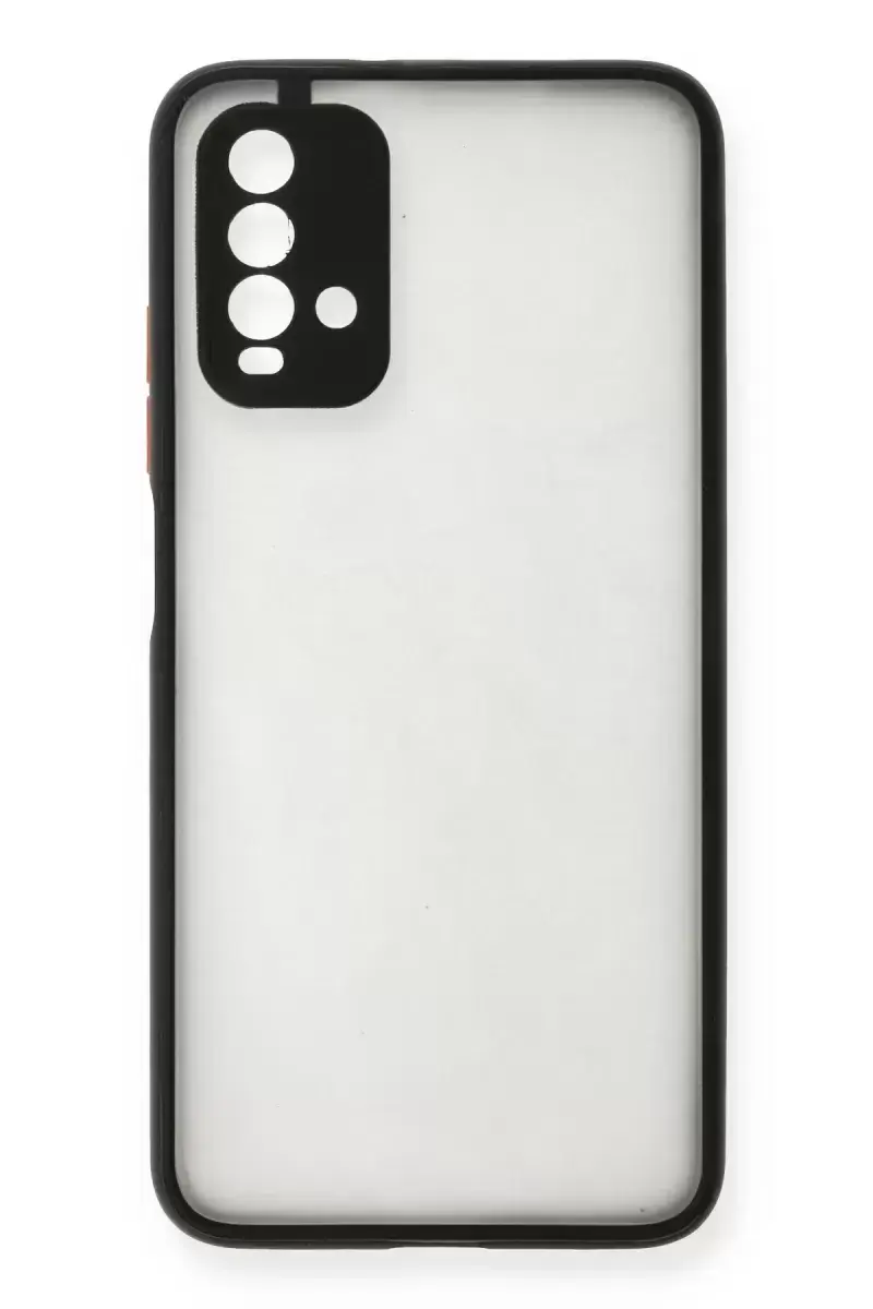 Newface Xiaomi Redmi 9t Kılıf Montreal Silikon Kapak - Siyah