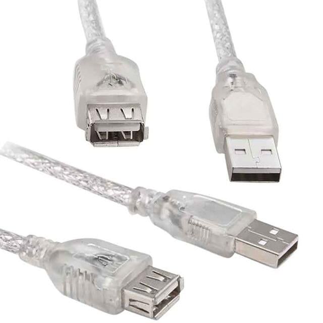 S-link Usb 2.0 Şeffaf 10 Metre Usb Uzatma Kablosu