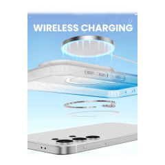 Samsung Galaxy S25 Ultra Pummel Shiny Magsafe Kapak - Pembe