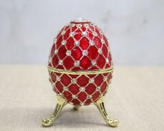 Swarovski Taşlı Yumurta - Model 7