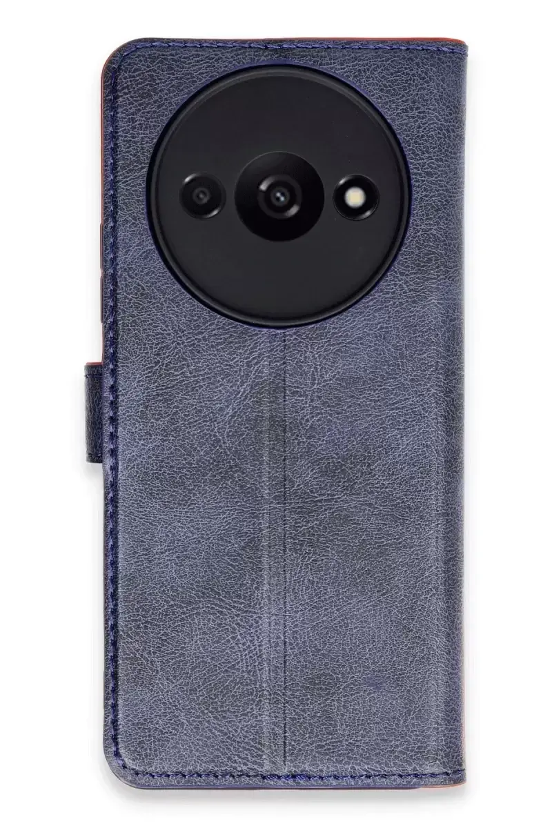Newface Xiaomi Redmi A3 4g Kılıf Trend S Plus Kapaklı Kılıf - Lacivert