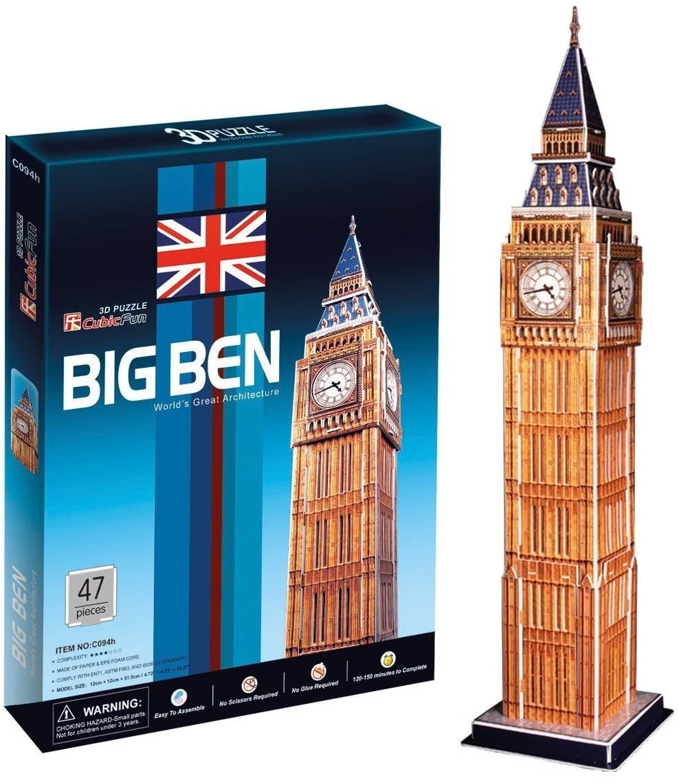 3 Boyutlu Puzzle - Big Ben