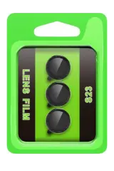 Newface Samsung Galaxy S23 Raze Metal Kamera Lens - Siyah