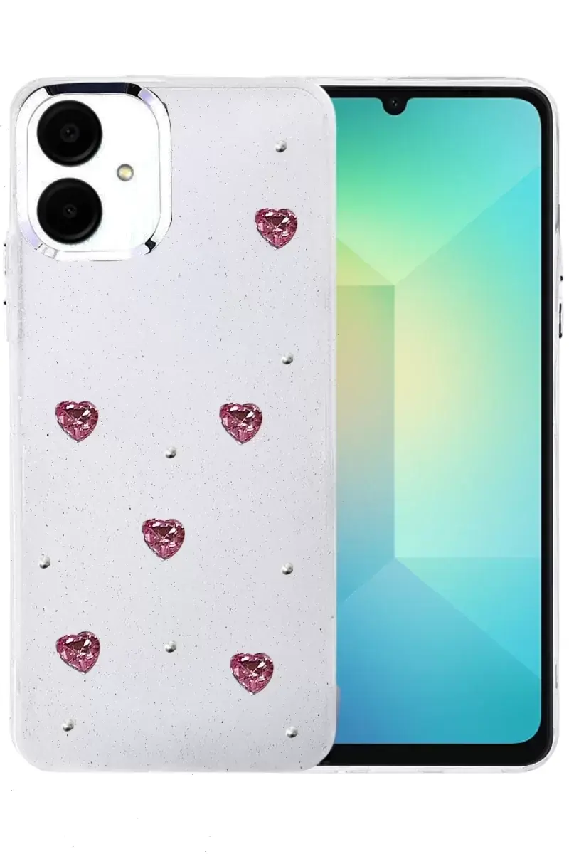 Newface Samsung Galaxy A07 4g Fiyonk Desenli Kapak - Desen 3