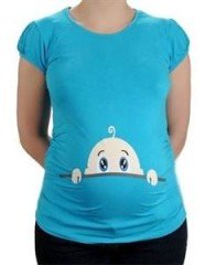 Elija Hamile Kısa Kollu Kafa T-Shirt