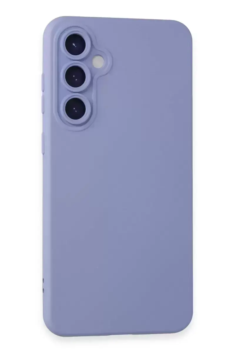 Newface Samsung Galaxy S23 Fe Kılıf Nano İçi Kadife Silikon - Lila