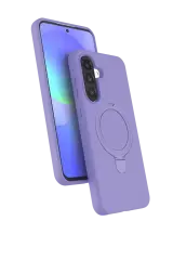 Newface Samsung Galaxy A56 Regal Magsafe Standlı Kapak - Lila