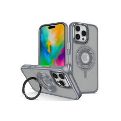 Joko  İphone 16 Pro Max Banza Magsafe Standlı Kapak - Titan Gri
