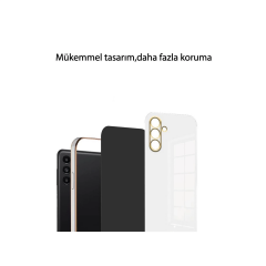 Samsung Galaxy A25 5g Kılıf Volet Silikon - Siyah