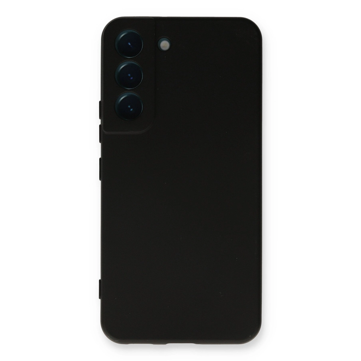 Samsung Galaxy S23 Kılıf Nano İçi Kadife Silikon - Siyah