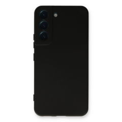 Samsung Galaxy S23 Kılıf Nano İçi Kadife Silikon - Siyah